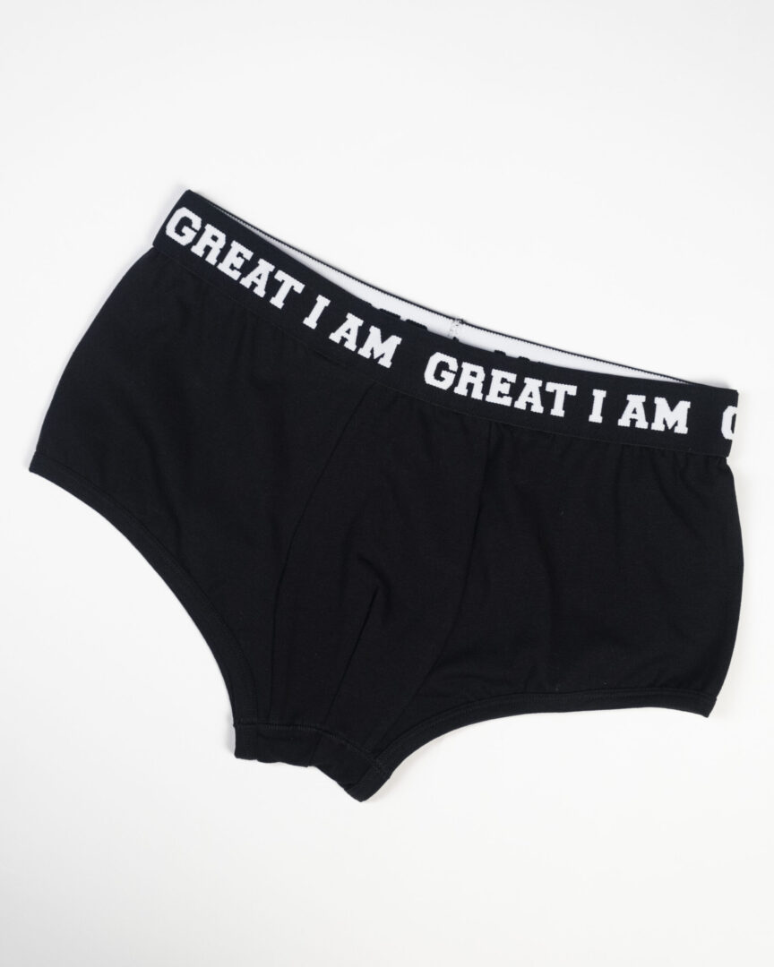 BOXER BLACK ON BLACK - Great I Am