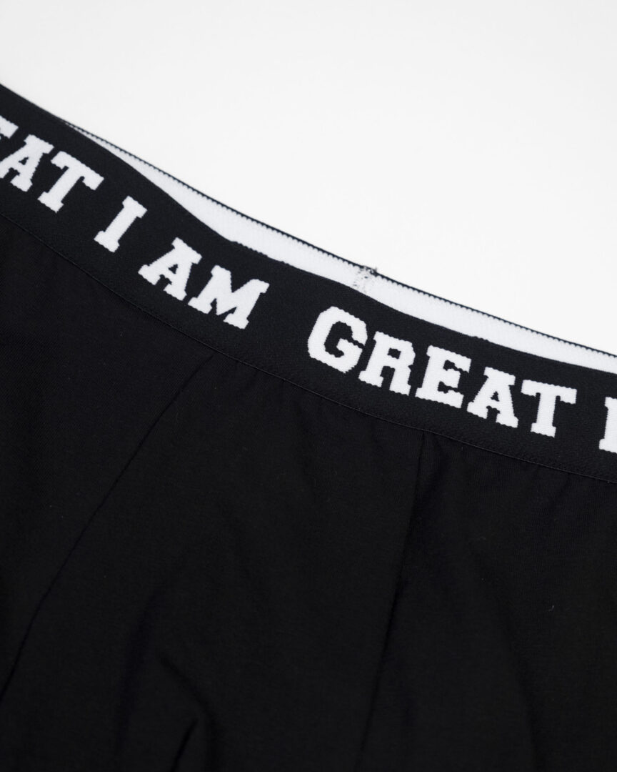 BOXER BLACK ON BLACK - Great I Am