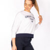 PARIS WHITE CROPPED SWEATER - Great I Am