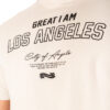 T-SHIRT OVERSIZED LOS ANGELES OLIVE - Great I Am