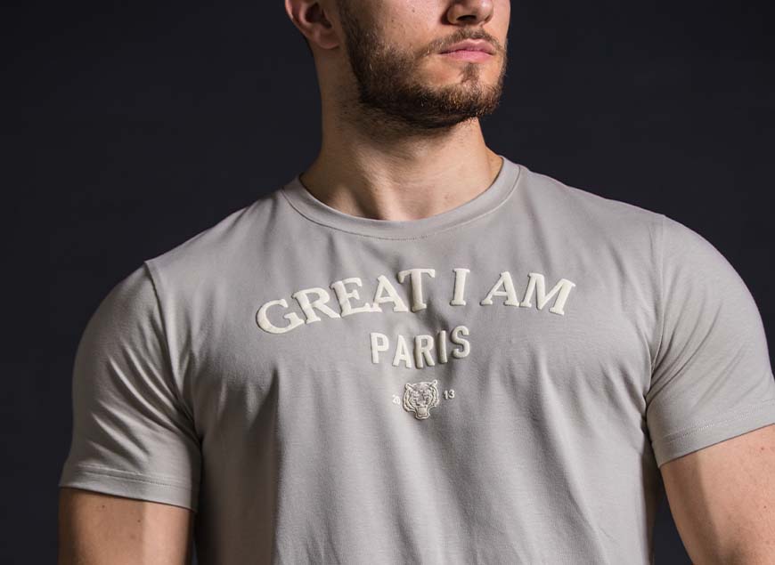 T-SHIRT PARIS OLIVE - Great I Am