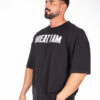 T-SHIRT OVERSIZED CONQUER BLACK - Great I Am