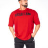 T-SHIRT OVERSIZED CONQUER RED - Great I Am