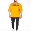 T-SHIRT OVERSIZED CONQUER DARK YELLOW - Great I Am