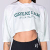 OVERSIZED CROP TOP BREAK THE RULES - Great I Am