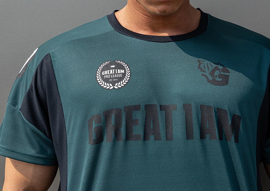 AMERICAN JERSEY CONQUER GREEN - Great I Am