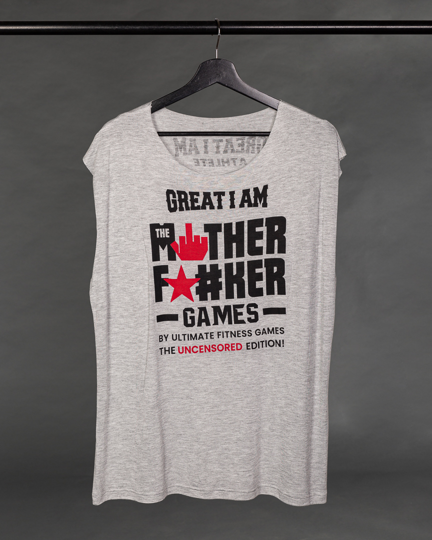 SLEEVELESS GREAT I AM X ULTIMATE GREY - Great I Am