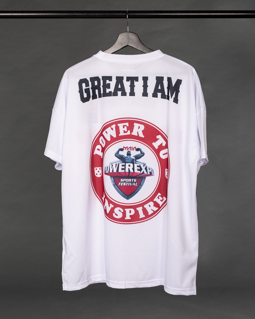 OVERSIZED T-SHIRT GREAT I AM X POWER EXPO - Great I Am