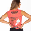 CROPTOP GREAT I AM X ULTIMATE SALMON - Great I Am