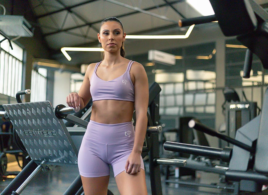 ATHLETICS V-FRAME SPORTS BRA - Great I Am