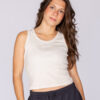 CROPPED RIB TANK - Great I Am