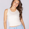 CROPPED RIB TANK - Great I Am
