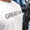 GREAT LOGO OVERSIZED T-SHIRT WHITE - Great I Am