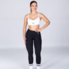 V-FRAME SPORTS BRA LOGO WHITE - Great I Am
