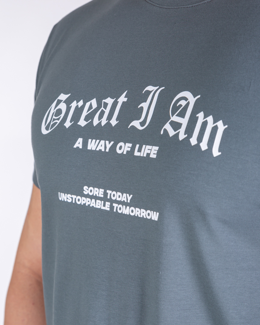REGULAR T-SHIRT WAY OF LIFE - Great I Am