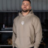HOODIE STRENGHT SOCIETY BEIGE - Great I Am