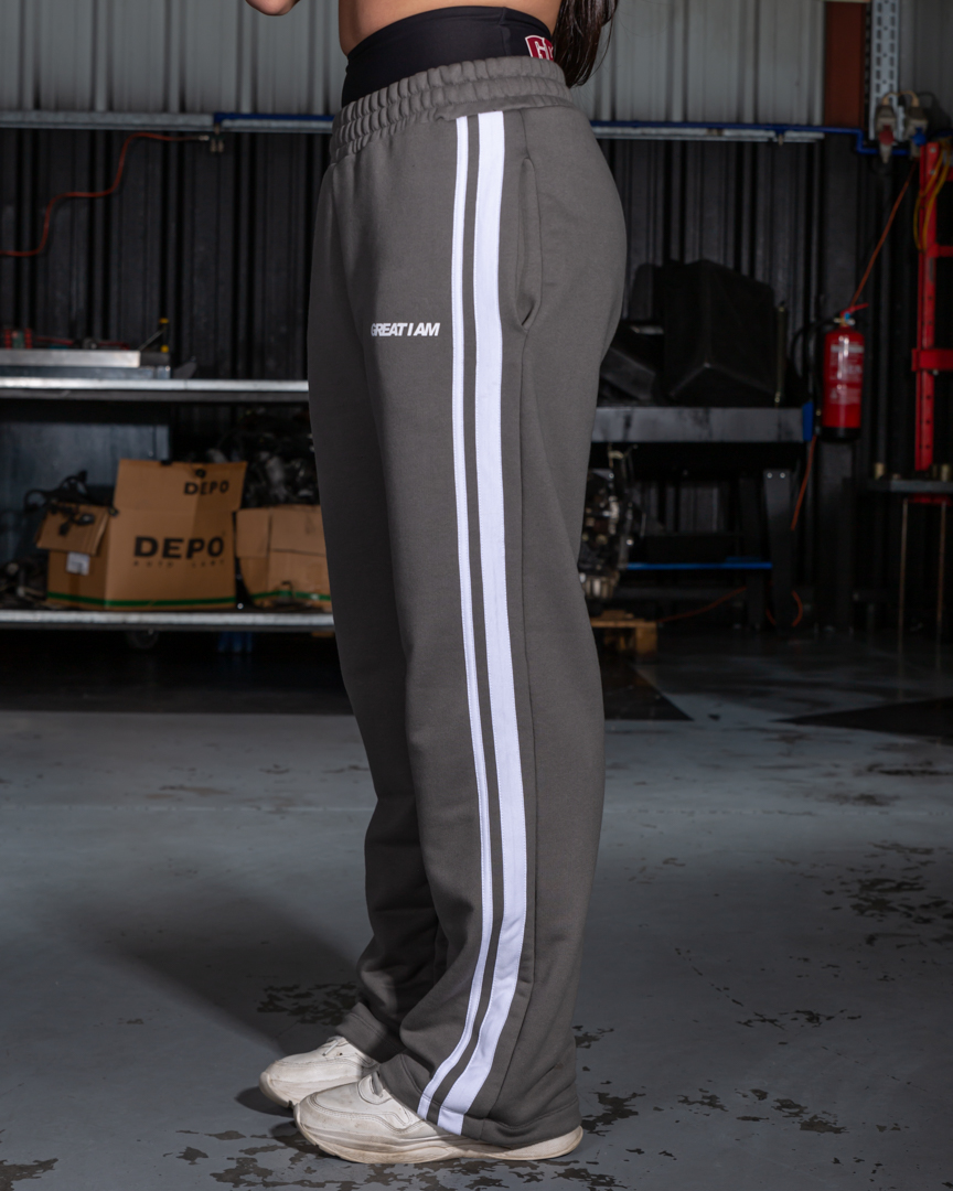 STRAIGHT PANTS LIFESTYLE GREY - Great I Am