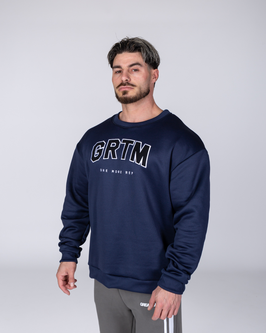 SWEAT GRTM NAVY - Great I Am
