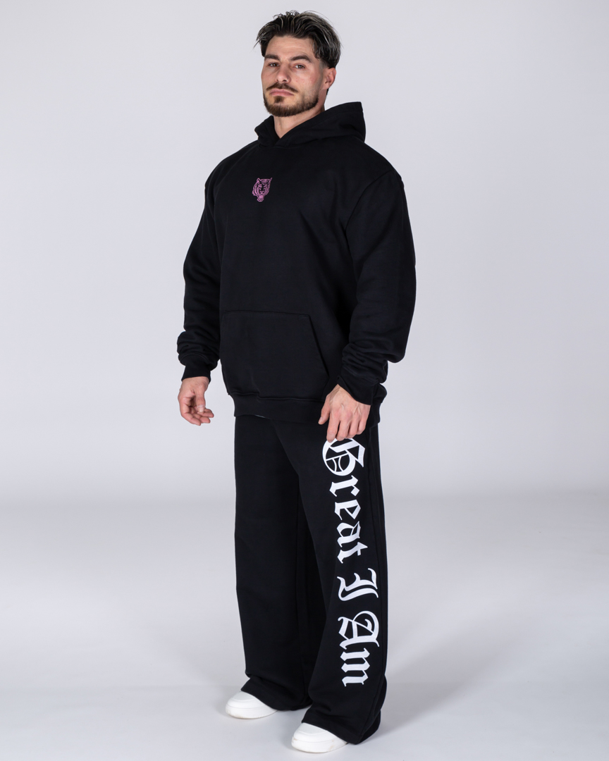 HOODIE STRENGTH SOCIETY BLACK - Great I Am