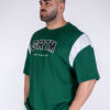 OVERSIZED BASEBALL T-SHIRT GRTM GREEN - Great I Am