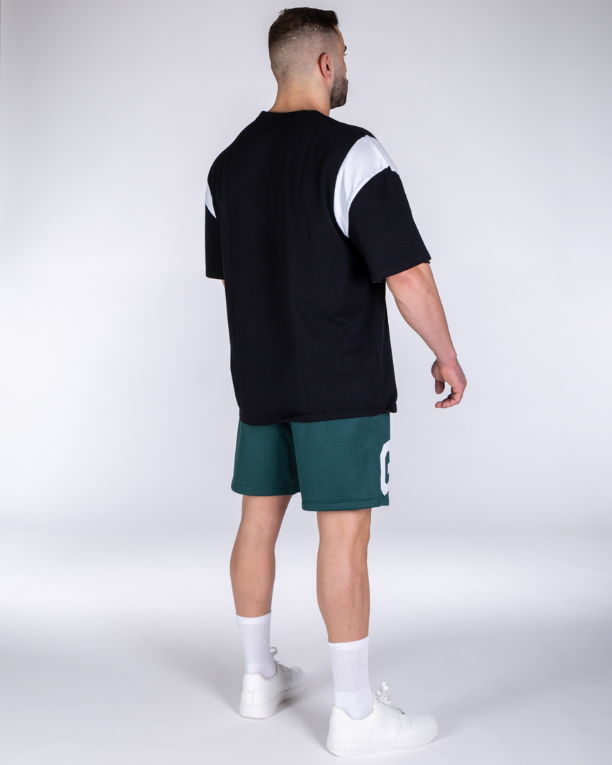 OVERSIZED BASEBALL T-SHIRT GRTM BLACK - Great I Am