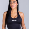 HALTER NECK TOP SOFT CORE FORM BLACK - Great I Am