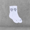 TIGER TRAINING CREW SOCKS WHITE - Great I Am