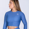 LONGSLEEVE MID TOP APEX BLUE - Great I Am