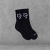 TIGER TRAINING CREW SOCKS BLACK - Great I Am