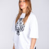 OVERSIZED T-SHIRT TIGER ESSENTIAL WHITE - Great I Am