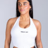 HALTER NECK TOP SOFT CORE FORM WHITE - Great I Am