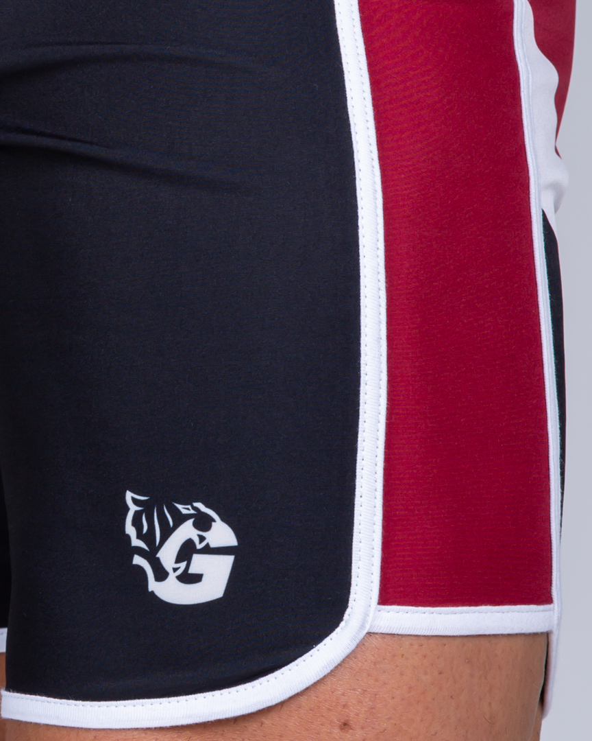 MEN’S PHYSIQUE SHORTS CLASSIC RED - Great I Am