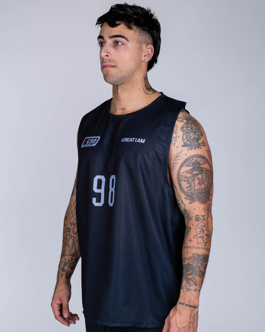 98RACING LOOSE FIT TANKTOP - Great I Am