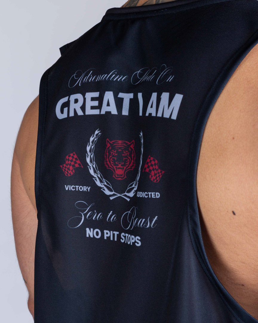 98RACING LOOSE FIT TANKTOP - Great I Am