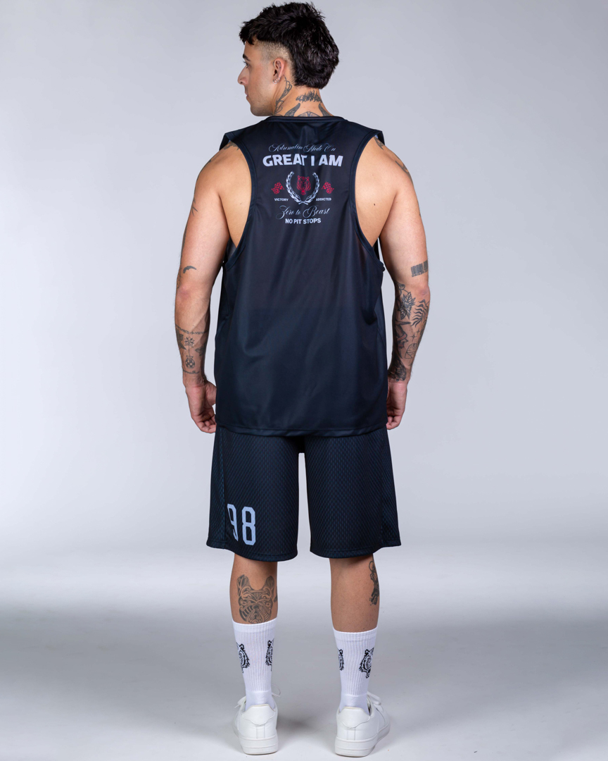 98RACING LOOSE FIT TANKTOP - Great I Am