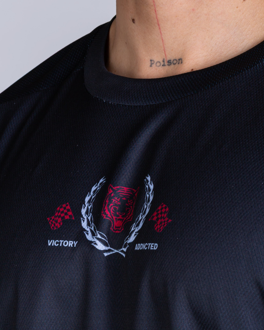 98RACING AMERICAN JERSEY WIDE FIT BLACK - Great I Am