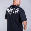 OVERSIZED T-SHIRT DYSTOPIA BLACK - Great I Am