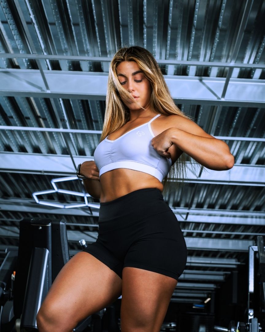 EVERYDAY STRAPPY BRA CONTOUR GREY - Great I Am