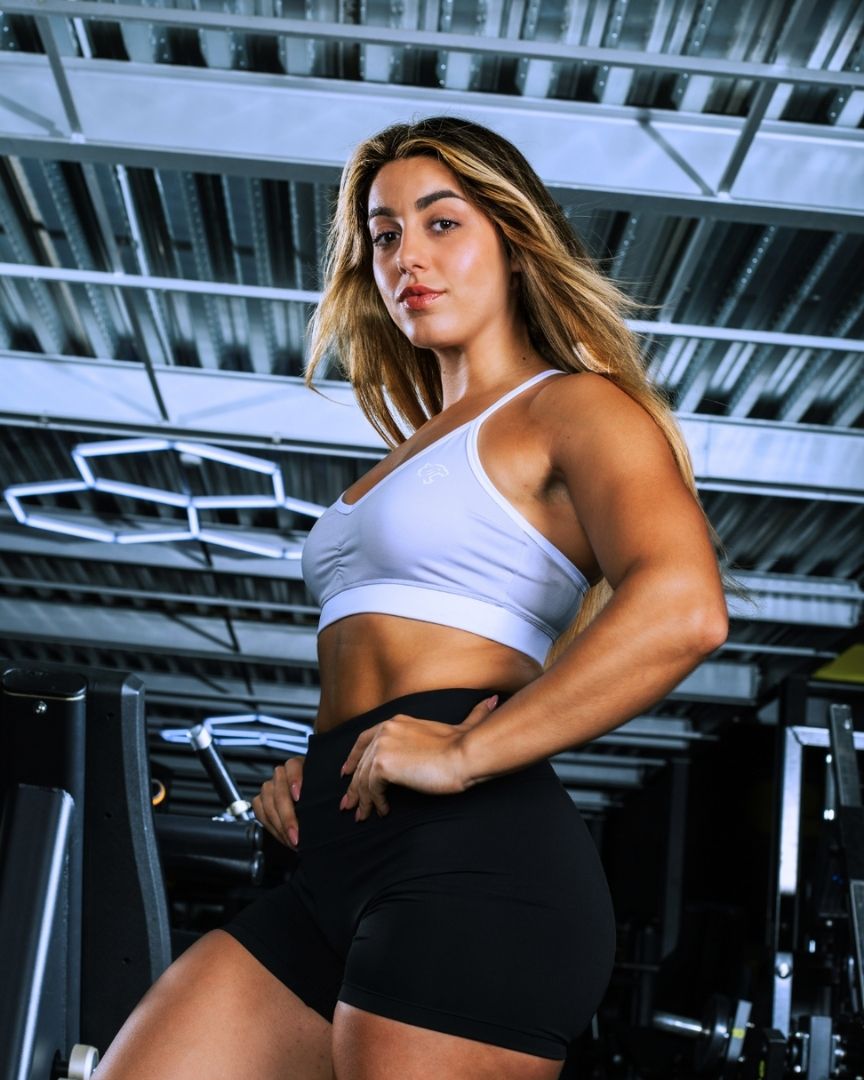 EVERYDAY STRAPPY BRA CONTOUR GREY - Great I Am