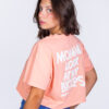 OVERSIZED CROPTOP MOMMY SALMON