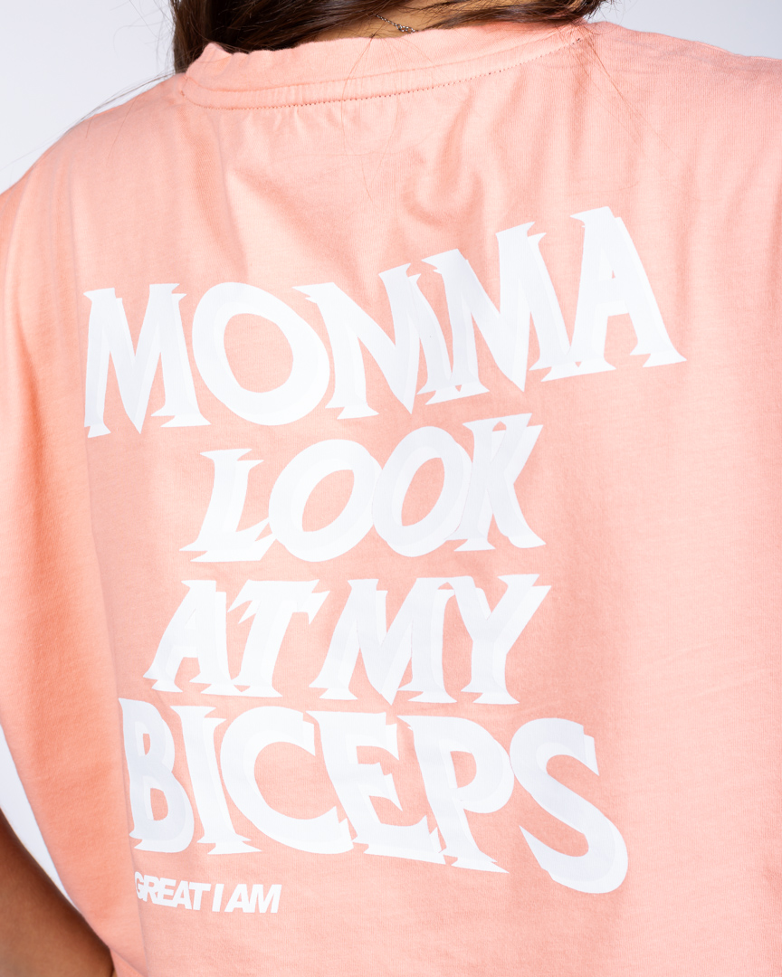 OVERSIZED CROPTOP MOMMY SALMON - Image 3