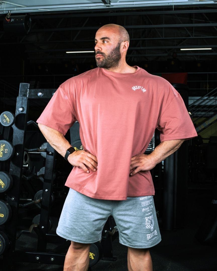 OVERSIZED T-SHIRT NOT GIVEN MAUVE - Image 8