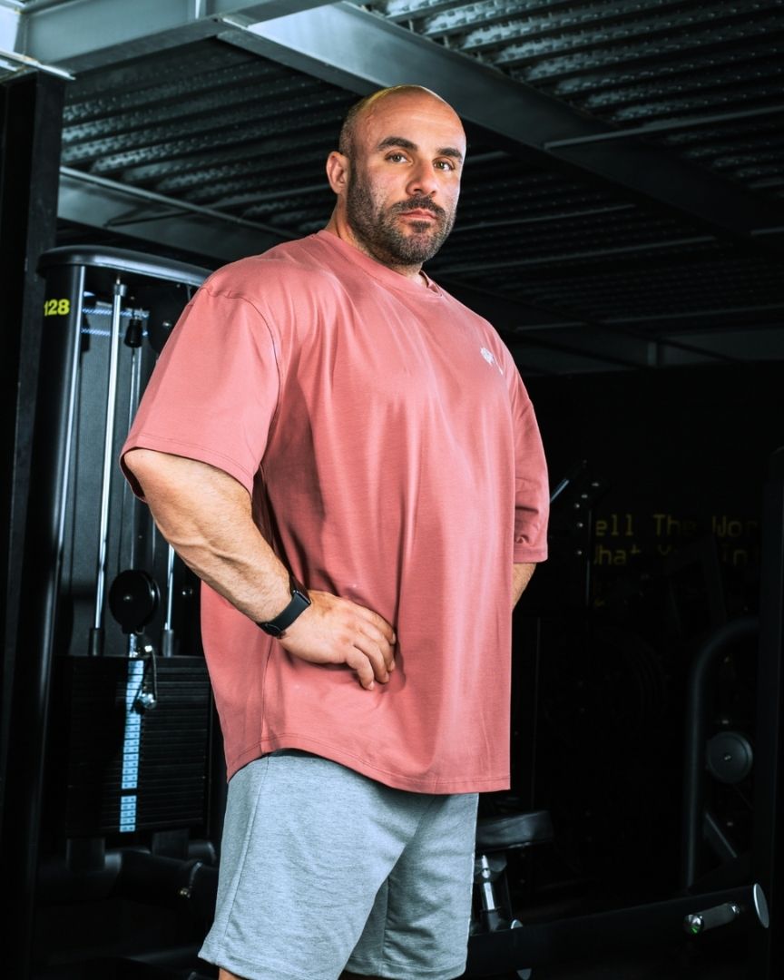 OVERSIZED T-SHIRT NOT GIVEN MAUVE - Image 7