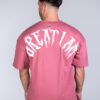 OVERSIZED T-SHIRT NOT GIVEN MAUVE - Great I Am