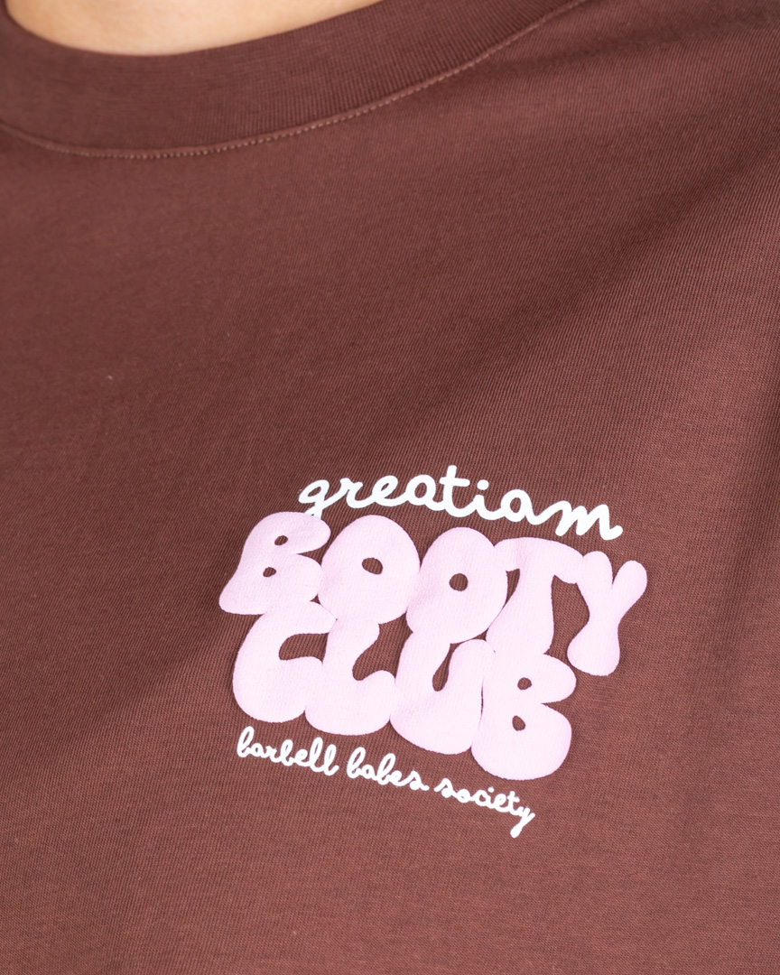 Alternative view of REGULAR T-SHIRT BOOTY CLUB BROWN
