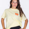 REGULAR T-SHIRT BOOTY CLUB YELLOW
