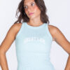 RIB TANKTOP GREAT I AM GREEN - Great I Am