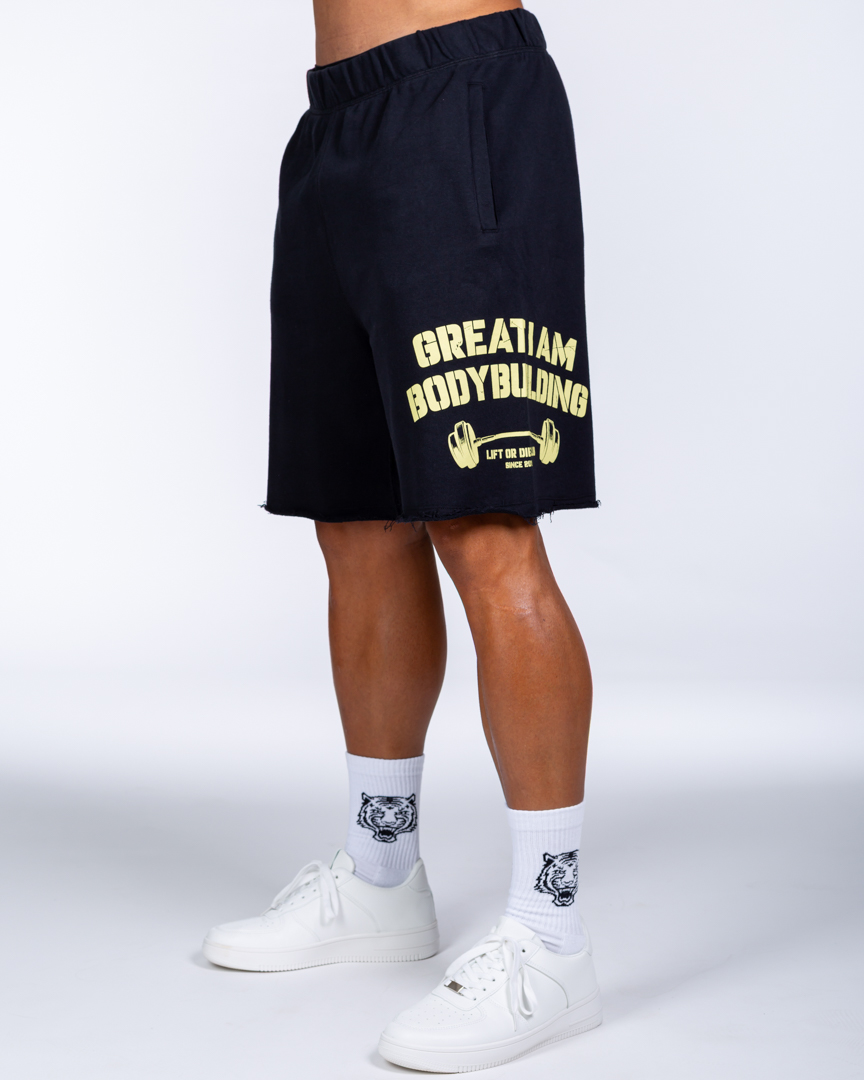 SHORTS BODYBUILDING CLUB BLACK