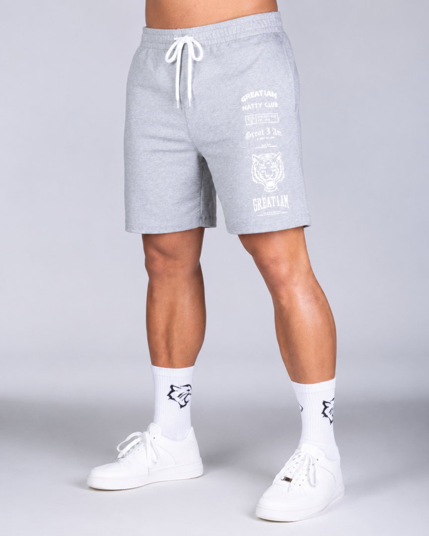 SHORTS BRAND NATION 2.0 GREY