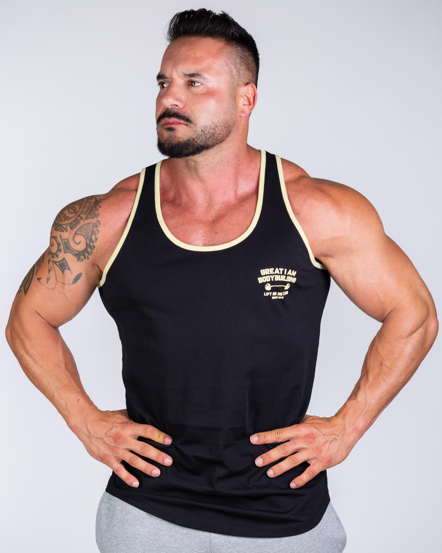 TANKTOP BODYBUILDING CLUB BLACK